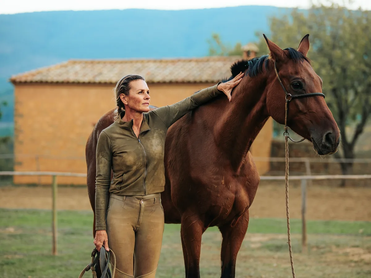 Cours d'équitation à Jas, Loire